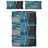 Linon petrol 135 x 200 cm + 40 x 80 cm