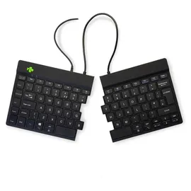 R-Go Tools Split Ergonomische Tastatur UK schwarz (RGOSP-UKWIBL)