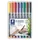 Staedtler Permanent Marker 8 St. Blau/Braun/Gelb/Grün/Orange/Rot/Schwarz/Violett