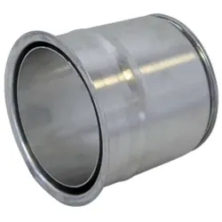 Bertrams Wandfutter ALU  Ø 110 x 1 mm, doppelt