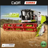CaDA Bricks CaDA C61508W Claas Mähdrescher C61508W