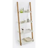 So"home Leiterregal Für Das Bad Lindus, 4 Böden' Weiss 