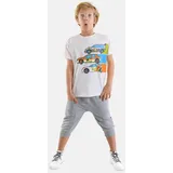 Denokids 2tlg. Outfit "Vehicles" in Schwarz | Gr.: 116