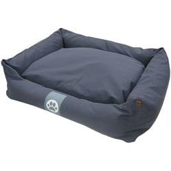 van baal Hundebett Canvas Navy Blau L (Large)