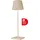 SOMPEX Dekoleuchte Aluminium H38 Akku beige