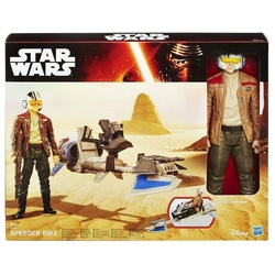 Hasbro Actionfigur Poe Dameron mit Speeder Figuren-Set