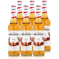 Monin Sirup Praline 700ml - Kaffeesirup Cocktailsirup (6er Pack)