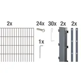 GAH Alberts Alberts Gabionen-Grundset Step2 200 x 100 cm anthrazit zE