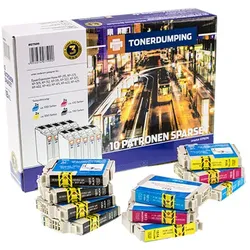 10 XL-Druckerpatronen -Kombipack- kompatibel zu Epson 18XL
