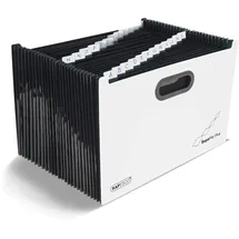 Rapesco RAPESCO® Fächermappe Supafile Plus 26 Fächer weiß,