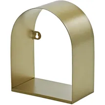 Dolle Wohnregale Wandregal Lido 25 x 20 cm Gold