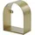 Dolle Wohnregale Wandregal Lido 25 x 20 cm Gold