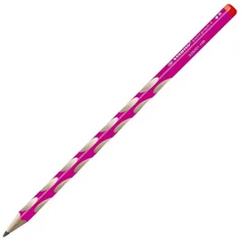 Stabilo Schmaler Dreikant-Bleistift für Rechtshänder pink