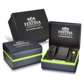Festina Chrono Bike Connected 47 mm schwarz