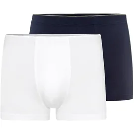 Hanro Retro Boxershorts blau/weiß XL 2er Pack