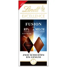 Lindt Excellence Fusion Vollmilchschokolade 100 g
