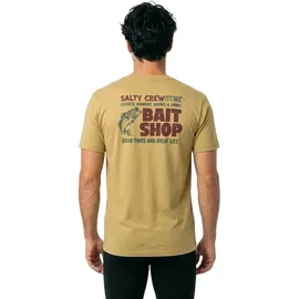 Salty Crew Bait Shop T-Shirt 2026 mineral yellow - L