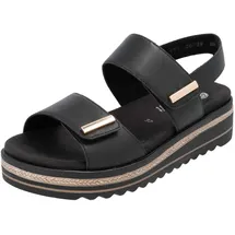 remonte Riemchensandalen Damen Schwarz 39