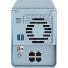 QNAP QMiroPlus-201W NAS Desktop Ethernet/LAN Blau