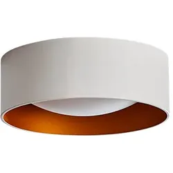 Euluna - Moss Deckenleuchte Weiß/Gold - cm - 13 cm