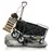 BigDean Bollerwagen faltbar schwarz