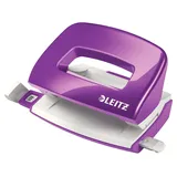 Leitz Locher Mini NeXXt WOW Metall, 10 Blatt, violett,