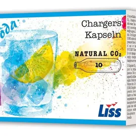 Liss Kohlensäurekapseln CO2 8 g 10 St.