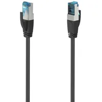 Hama Netzwerkkabel CAT-6a 10 Gbit/s S/FTP Geschirmt Schwarz 3 m