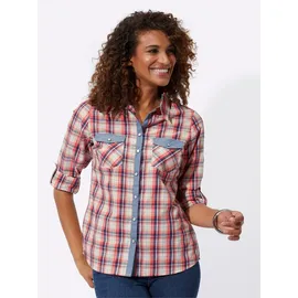 Witt Weiden Karo-Bluse rot 38