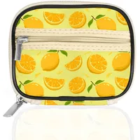 Serfeymi Tablettenbox Pillendose 7 Tage Klein Medikamentenbox Pillenbox mit Reißverschluss Stofftasche für Geldbörse,Tabletten Wochenbox zur Aufbewahrung von Medikamenten und Vitaminen – Gelb 01