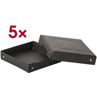 Falken Archiv-Box »PURE Box Black 12x12 25mm« 5 Stück