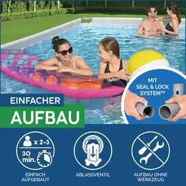 BESTWAY Power Steel Frame Pool Set 640 x 274 x 132 cm inkl. Filterpumpe
