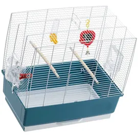 Ferplast Vogelkäfig Rekord 3 49 x 30 x 48,5 cm blau