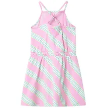 vidaXL Kinderkleid mit Kordelzug Ärmellos Rosa 116