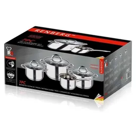 Renberg Alexander Topf-Set 4-tlg. 3 x Fleischtopf + Stielkasserolle