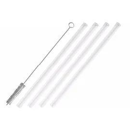 LEONARDO GK/4 Glastrinkhalme 20 +Bürste
