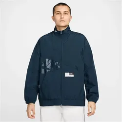 NIKE Sportswear Street Woven Trainingsjacke Damen 478 - armory navy/armory navy/armory navy XS