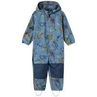 name it - Softshell-Overall NMMALFA08 Dinos AOP in Coronet Blue, Gr.80,