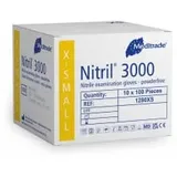 Meditrade Nitril 3000 U-Handsch unsteril Gr.XS