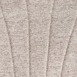 Beliani Schaukelsessel SKALE Stoff 70 x 85 x 94 cm Taupe