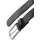 JACK & JONES Herrengürtel Leder schwarz/silber 105