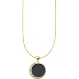 aniston jewelry & watches Kette mit Anhänger Silber 925 schwarz