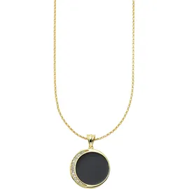 aniston jewelry & watches Kette mit Anhänger Silber 925 schwarz