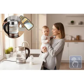 Berdsen 1,7 l Silber-Schwarz