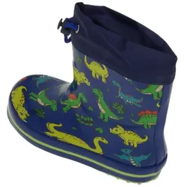 Beck Mini Dino Gummistiefel Blau 24