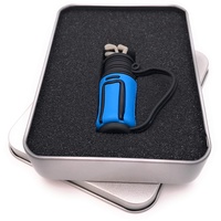 Onwomania Blaue Golftasche Golf Sport Bag USB Stick in Alu Geschenkbox 64 GB USB 3.0