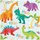 Procos Dino Party zweilagige Papierservietten