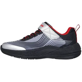 SKECHERS Microspec Advance Kinder Schwarz/Silber 31