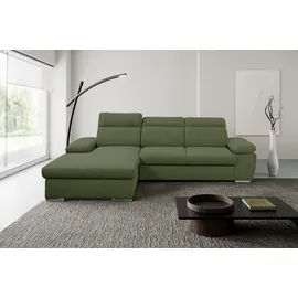 werk2 Eckcouch Polyester 2-Sitzer Grün