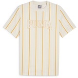 Puma Squad T-Shirt Rundhals, Logo, für Herren WHITE, M